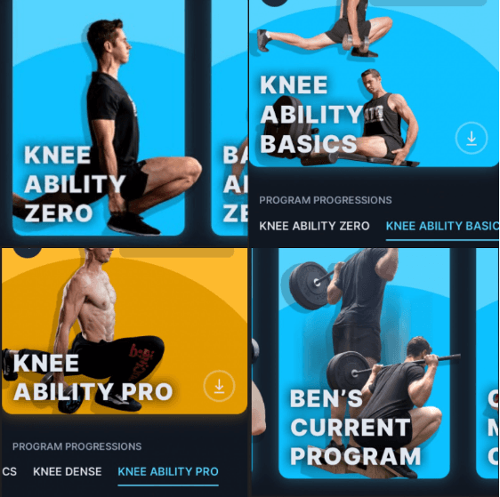 Knee Ability Zero, Basics & Pro